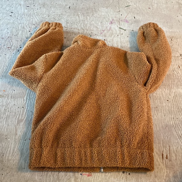 Fuzzy Brown Jacket - Picture 3 of 5